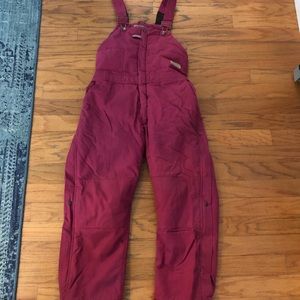 Insulated bib overalls